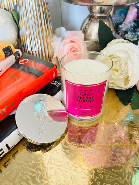 Bath & Body Works 🇺🇸 BLACK CHERRY MERLOT single-wick Candle 7 oz / 198g