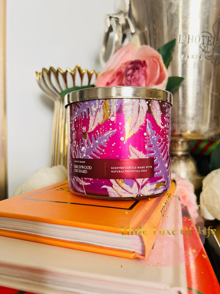 Bath & Body Works 🇺🇸 BIRCHWOOD ORCHARD 3-wick Candle 14.5 oz / 411 g