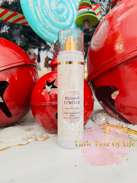 Bath & Body Works 🇺🇸 ALWAYS & FOREVER Fine Fragrance Mist 8 fl oz /236mL