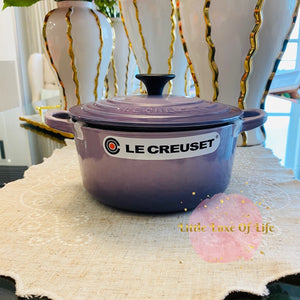 Le Creuset Round Dutch Oven 2qt 18cm - Provence / BLUE BELL PURPLE