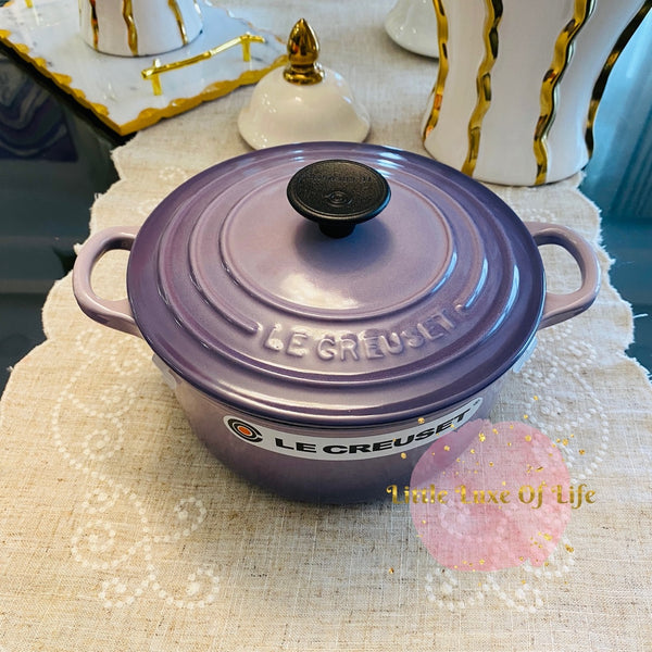 Le Creuset Round Dutch Oven 2qt 18cm - Provence / BLUE BELL PURPLE