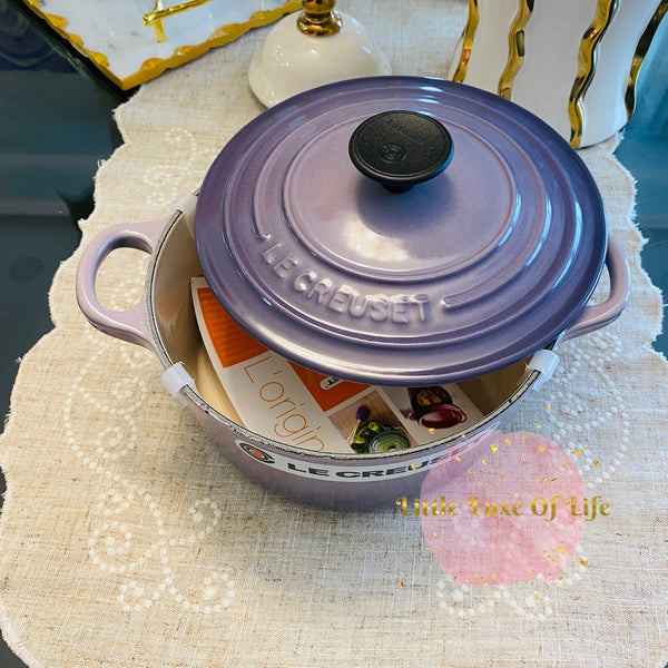 Le Creuset Round Dutch Oven 2qt 18cm - Provence / BLUE BELL PURPLE