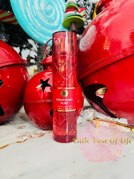 Bath & Body Works 🇺🇸 STRAWBERRY FLIRT Fine Fragrance Mist 8 fl oz /236mL