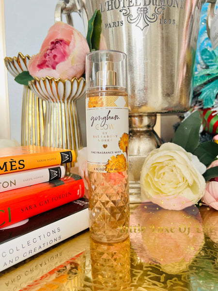 Bath & Body Works 🇺🇸 GINGHAM GLOW Fine Fragrance Mist 8 fl oz /236mL