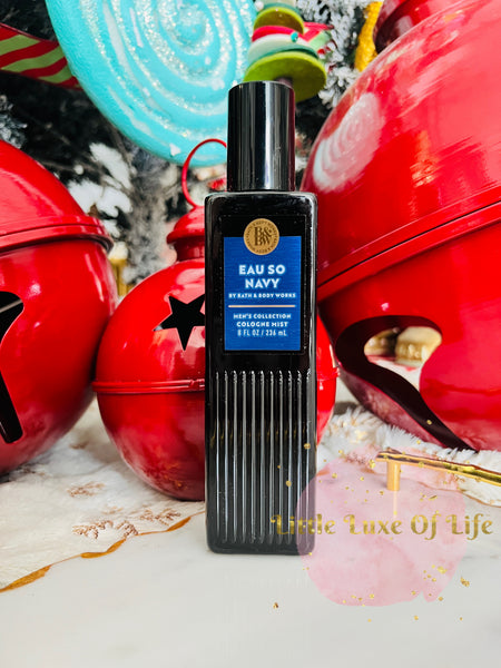 Bath & Body Works 🇺🇸 EAU SO NAVY Mens Cologne Mist 8 fl oz /236mL