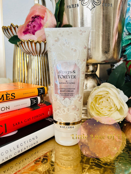 Bath & Body Works 🇺🇸 ALWAYS & FOREVER Ultimate Hydration Body Cream 8 fl oz / 226g