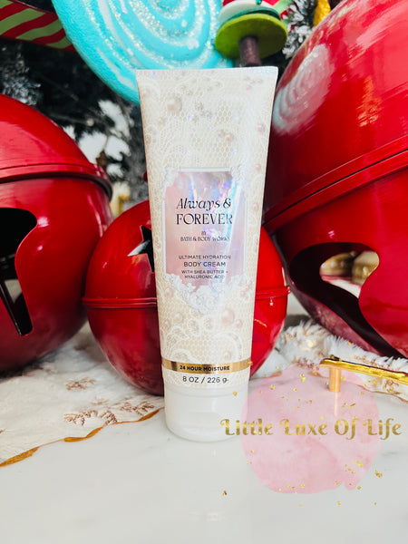 Bath & Body Works 🇺🇸 ALWAYS & FOREVER Ultimate Hydration Body Cream 8 fl oz / 226g