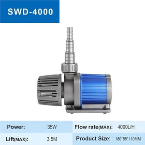 HSBAO SWD-4000 Aquarium Submersible Return Pump with Wave Feature (YEE controller)