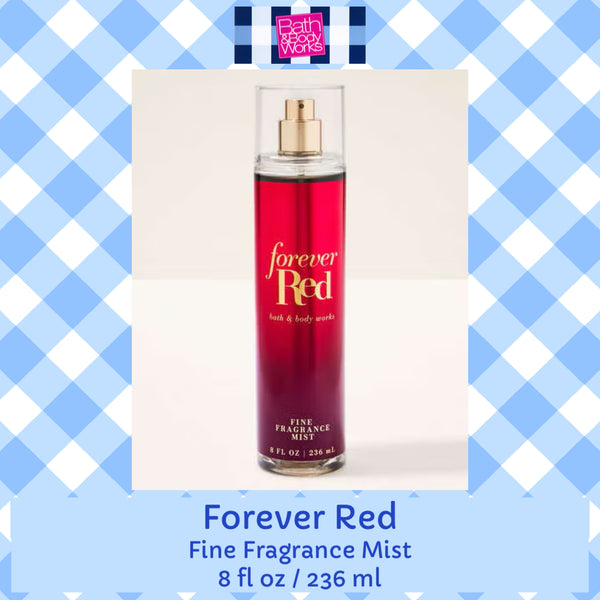 Bath & Body Works 🇺🇸 FOREVER RED Fine Fragrance Mist 8 fl oz /236mL