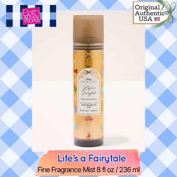 Bath & Body Works 🇺🇸 Disney LIFE'S A FAIRYTALE Fine Fragrance Mist 8 fl oz /236mL