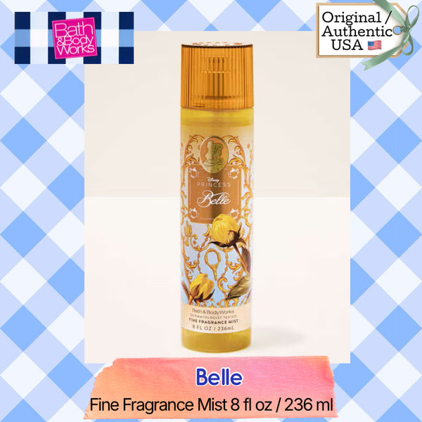 Bath & Body Works 🇺🇸 Disney BELLE Fine Fragrance Mist 8 fl oz /236mL (B)