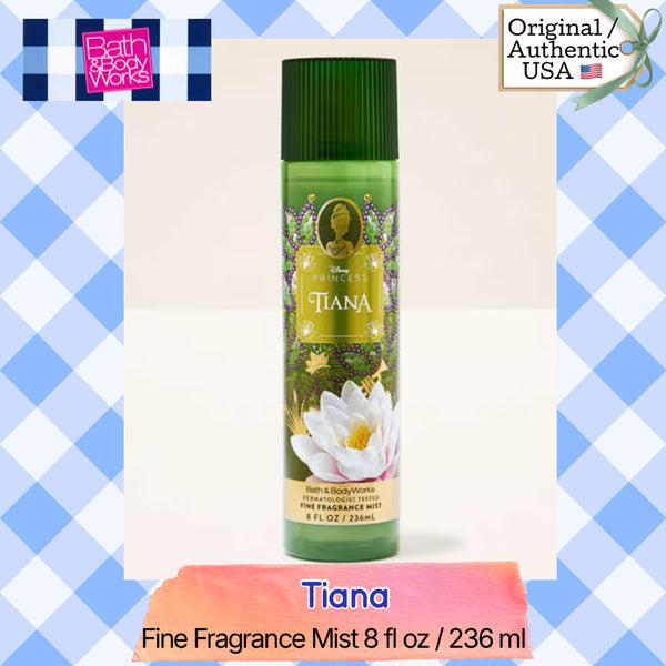 Bath & Body Works 🇺🇸 Disney TIANA Fine Fragrance Mist 8 fl oz /236mL (B)