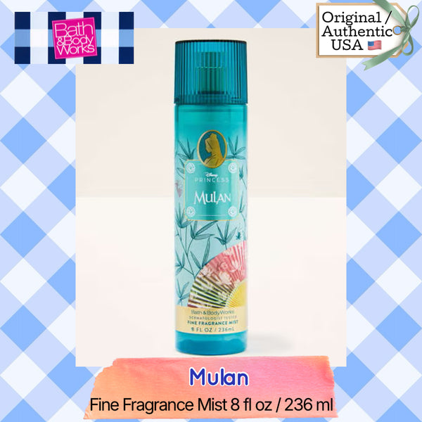 Bath & Body Works 🇺🇸 Disney MULAN Fine Fragrance Mist 8 fl oz /236mL
