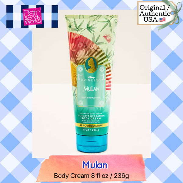 Bath & Body Works 🇺🇸 Disney MULAN Ultimate Hydration Body Cream 8 fl oz / 226g