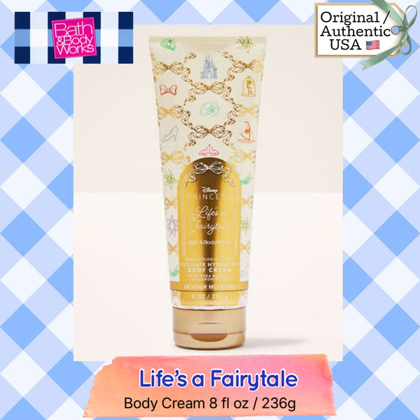 Bath & Body Works 🇺🇸 Disney LIFE'S A FAIRYTALE Ultimate Hydration Body Cream 8 fl oz / 226g