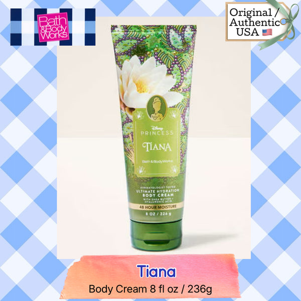 Bath & Body Works 🇺🇸 Disney TIANA Ultimate Hydration Body Cream 8 fl oz / 226g