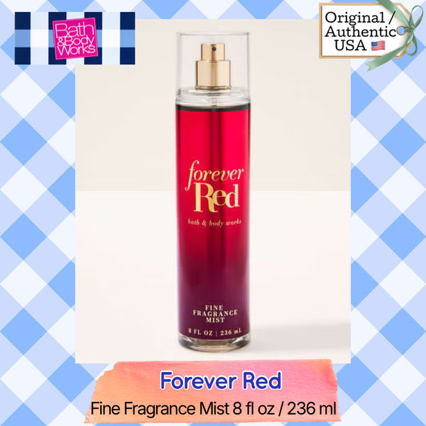 Bath & Body Works 🇺🇸 FOREVER RED Fine Fragrance Mist 8 fl oz /236mL