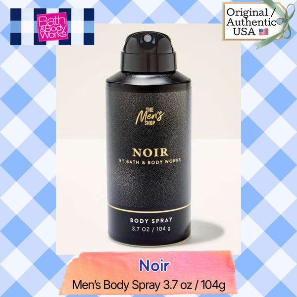 Bath & Body Works 🇺🇸 NOIR Men's Body Spray 3.7 oz / 104g