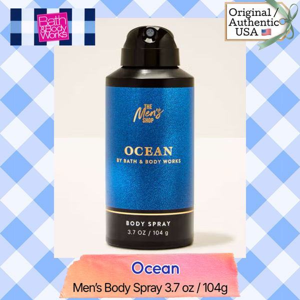Bath & Body Works 🇺🇸 OCEAN Men's Body Spray 3.7 oz / 104g