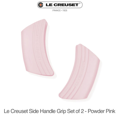 Le Creuset  Silicone Handle Grips, Set of 2 - POWDER PINK