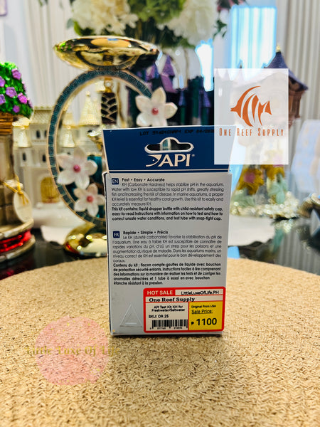 API Test Kit KH for Freshwater/Saltwater