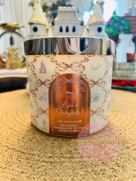 Bath & Body Works 🇺🇸 Disney LIFE'S A FAIRYTALE 3-wick Candle 14.5 oz / 411 g