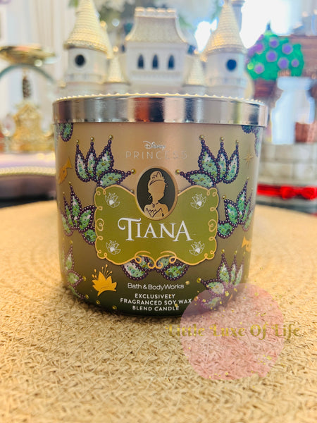 Bath & Body Works 🇺🇸 Disney TIANA 3-wick Candle 14.5 oz / 411 g