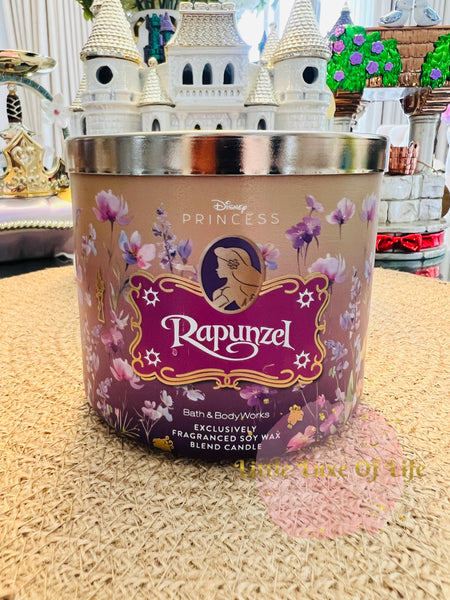 Bath & Body Works 🇺🇸 Disney RAPUNZEL 3-wick Candle 14.5 oz / 411 g