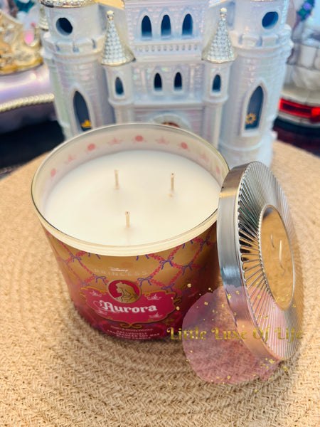 Bath & Body Works 🇺🇸 Disney AURORA 3-wick Candle 14.5 oz / 411 g