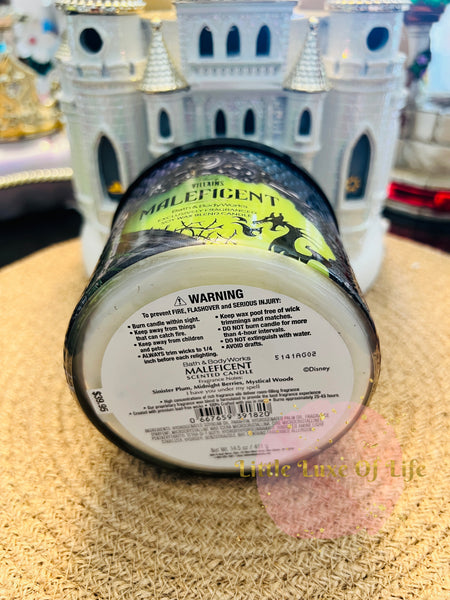 Bath & Body Works 🇺🇸 Disney MALEFICENT 3-wick Candle 14.5 oz / 411 g