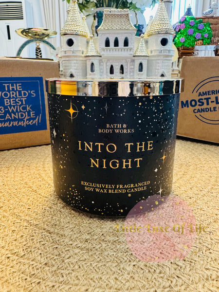 Bath & Body Works 🇺🇸 INTO THE NIGHT 3-wick Candle 14.5 oz / 411 g