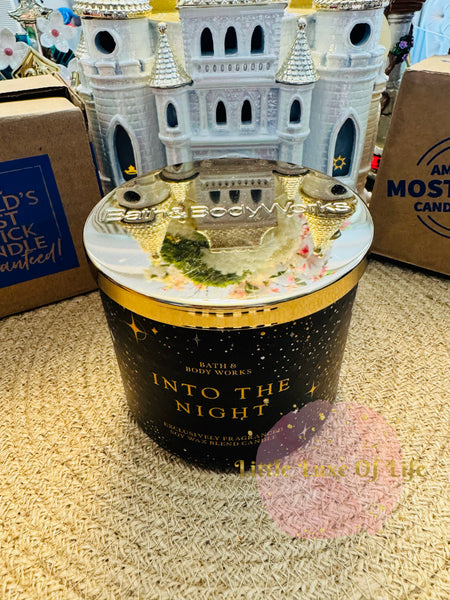 Bath & Body Works 🇺🇸 INTO THE NIGHT 3-wick Candle 14.5 oz / 411 g