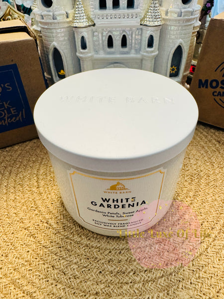 Bath & Body Works 🇺🇸 WHITE GARDENIA 3-wick Candle 14.5 oz / 411 g