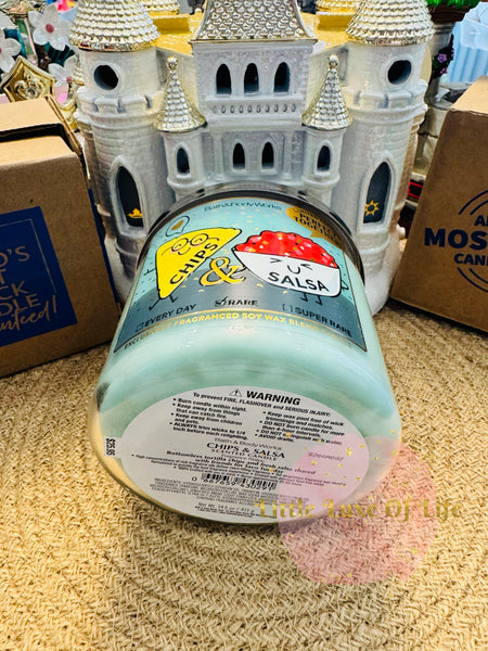 Bath & Body Works 🇺🇸 CHIPS & SALSA 3-wick Candle 14.5 oz / 411 g