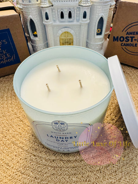 Bath & Body Works 🇺🇸 LAUNDRY DAY 3-wick Candle 14.5 oz / 411 g