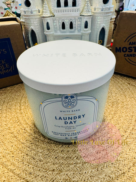 Bath & Body Works 🇺🇸 LAUNDRY DAY 3-wick Candle 14.5 oz / 411 g