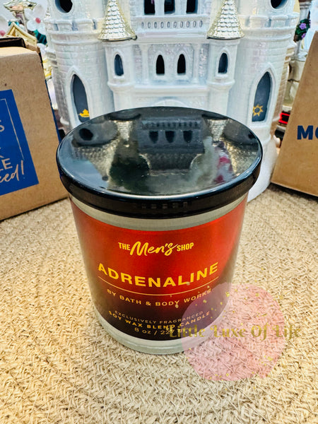 Bath & Body Works 🇺🇸 ADRENALINE single-wick Candle 8 oz / 227g