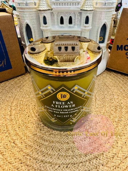 Bath & Body Works 🇺🇸 FREE AS A FLOWER single-wick Candle 8 oz / 227g