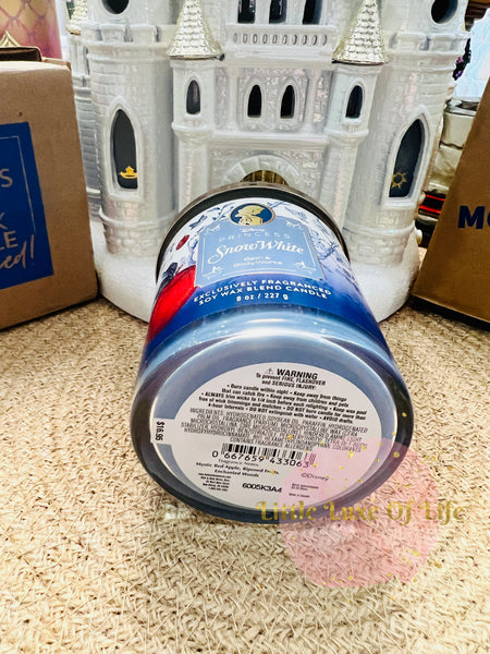 Bath & Body Works 🇺🇸 Disney SNOW WHITE single-wick Candle 8 oz / 227g