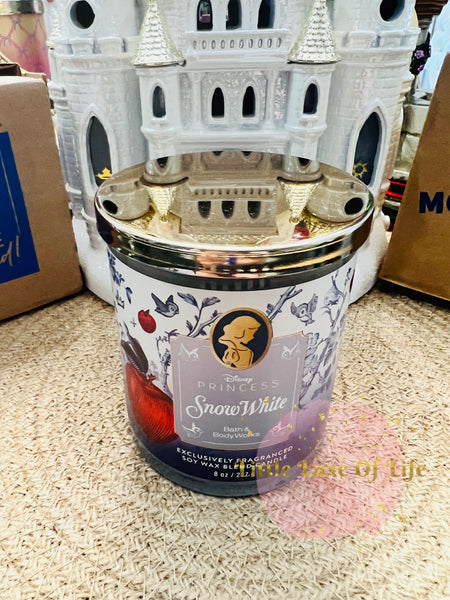Bath & Body Works 🇺🇸 Disney SNOW WHITE single-wick Candle 8 oz / 227g