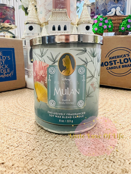 Bath & Body Works 🇺🇸 Disney MULAN Single-wick Candle 8 oz / 227g