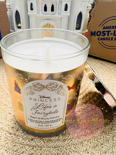 Bath & Body Works 🇺🇸 Disney LIFE'S A FAIRYTALE Single-wick Candle 8 oz / 227g