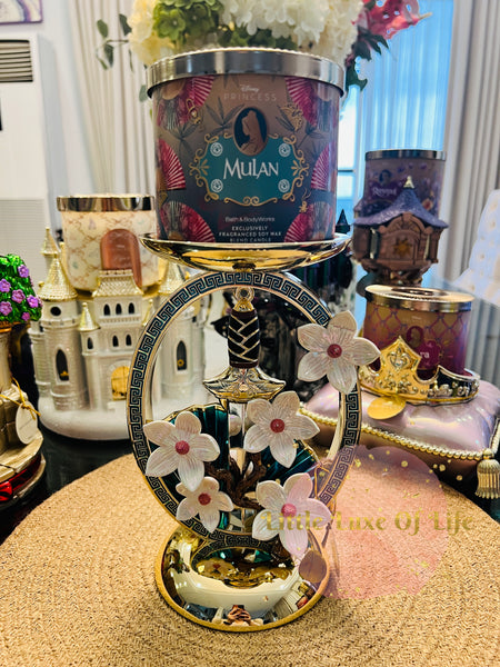 Bath & Body Works 🇺🇸 Disney MULAN PEDESTAL 3-Wick Candle Holder