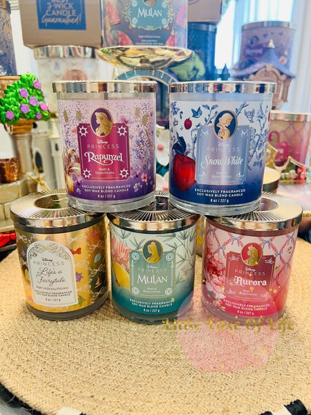 Bath & Body Works 🇺🇸 Disney RAPUNZEL single-wick Candle 8 oz / 227g