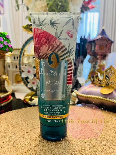 Bath & Body Works 🇺🇸 Disney MULAN Ultimate Hydration Body Cream 8 fl oz / 226g