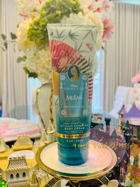 Bath & Body Works 🇺🇸 Disney MULAN Ultimate Hydration Body Cream 8 fl oz / 226g