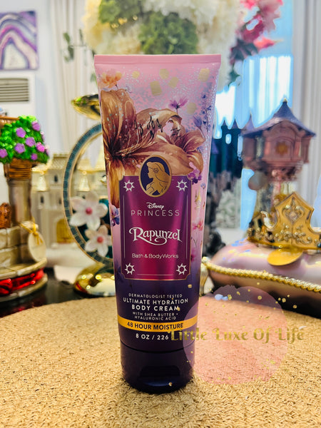 Bath & Body Works 🇺🇸 Disney RAPUNZEL Ultimate Hydration Body Cream 8 fl oz / 226g