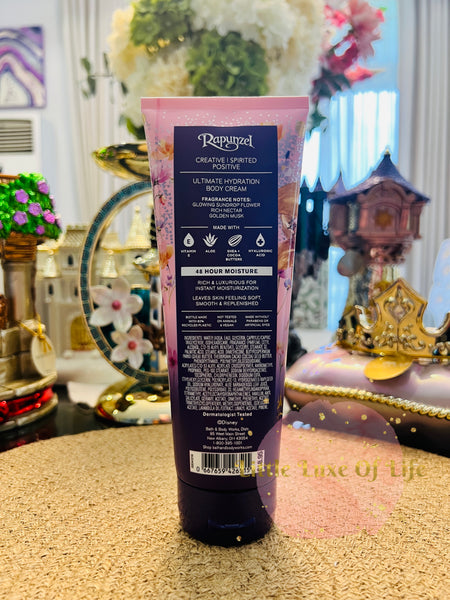 Bath & Body Works 🇺🇸 Disney RAPUNZEL Ultimate Hydration Body Cream 8 fl oz / 226g