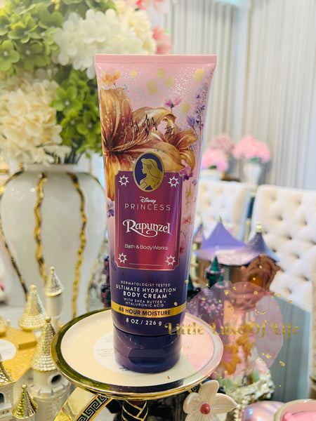 Bath & Body Works 🇺🇸 Disney RAPUNZEL Ultimate Hydration Body Cream 8 fl oz / 226g