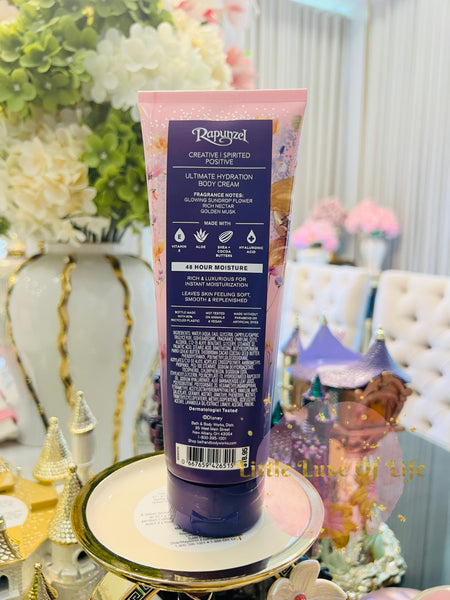 Bath & Body Works 🇺🇸 Disney RAPUNZEL Ultimate Hydration Body Cream 8 fl oz / 226g